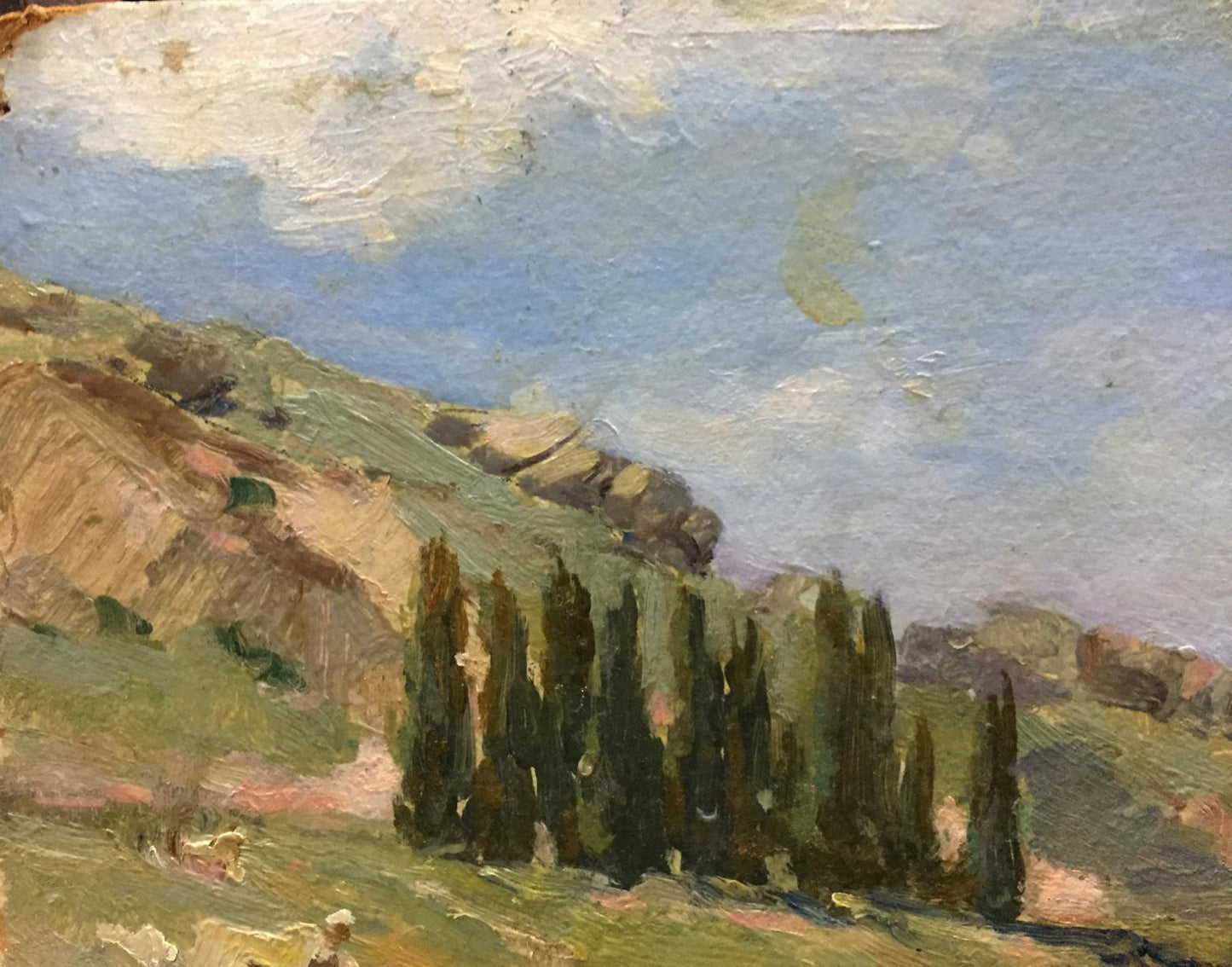Oil painting Mountain