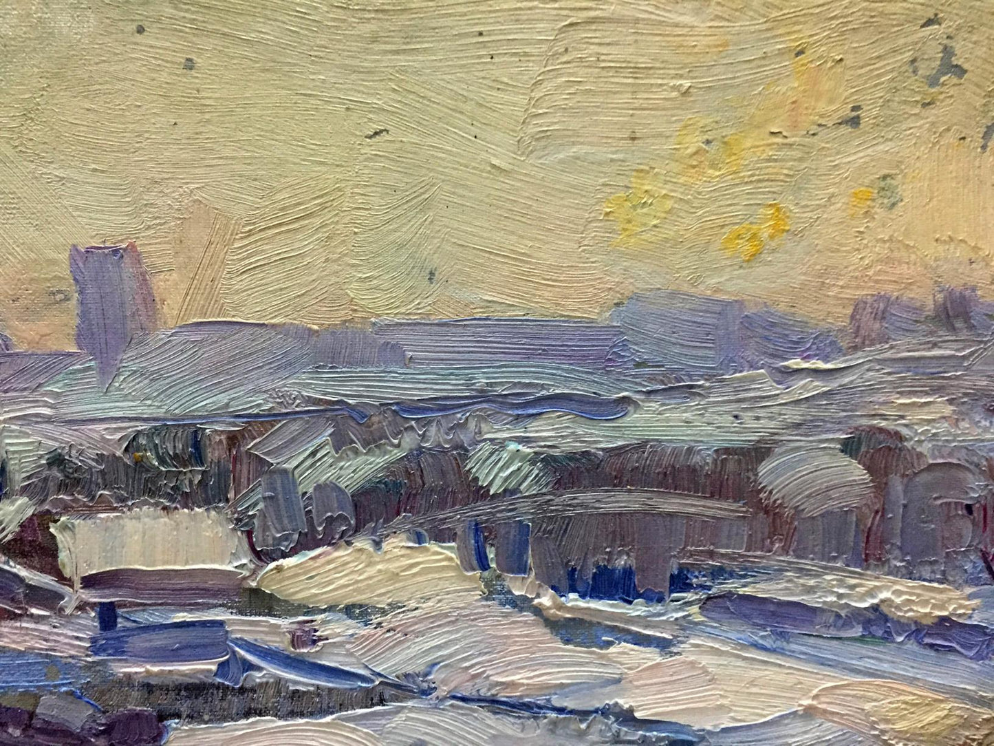 Oil painting On Shuliavka Minsky Grigory Semenovich