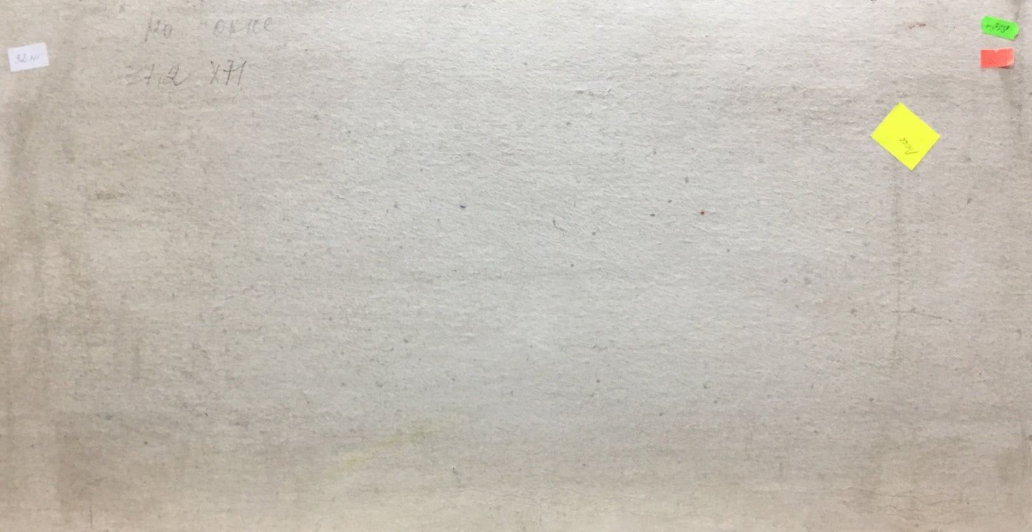 Oil panting On the window