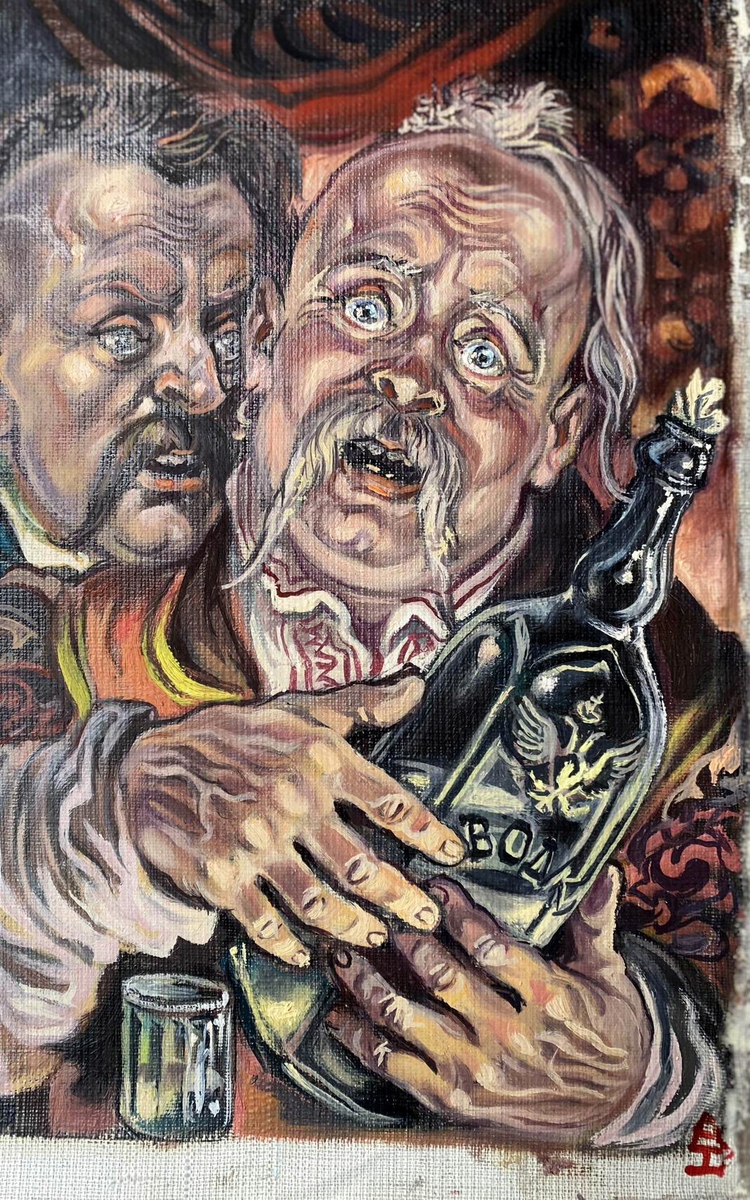 oil portrait art