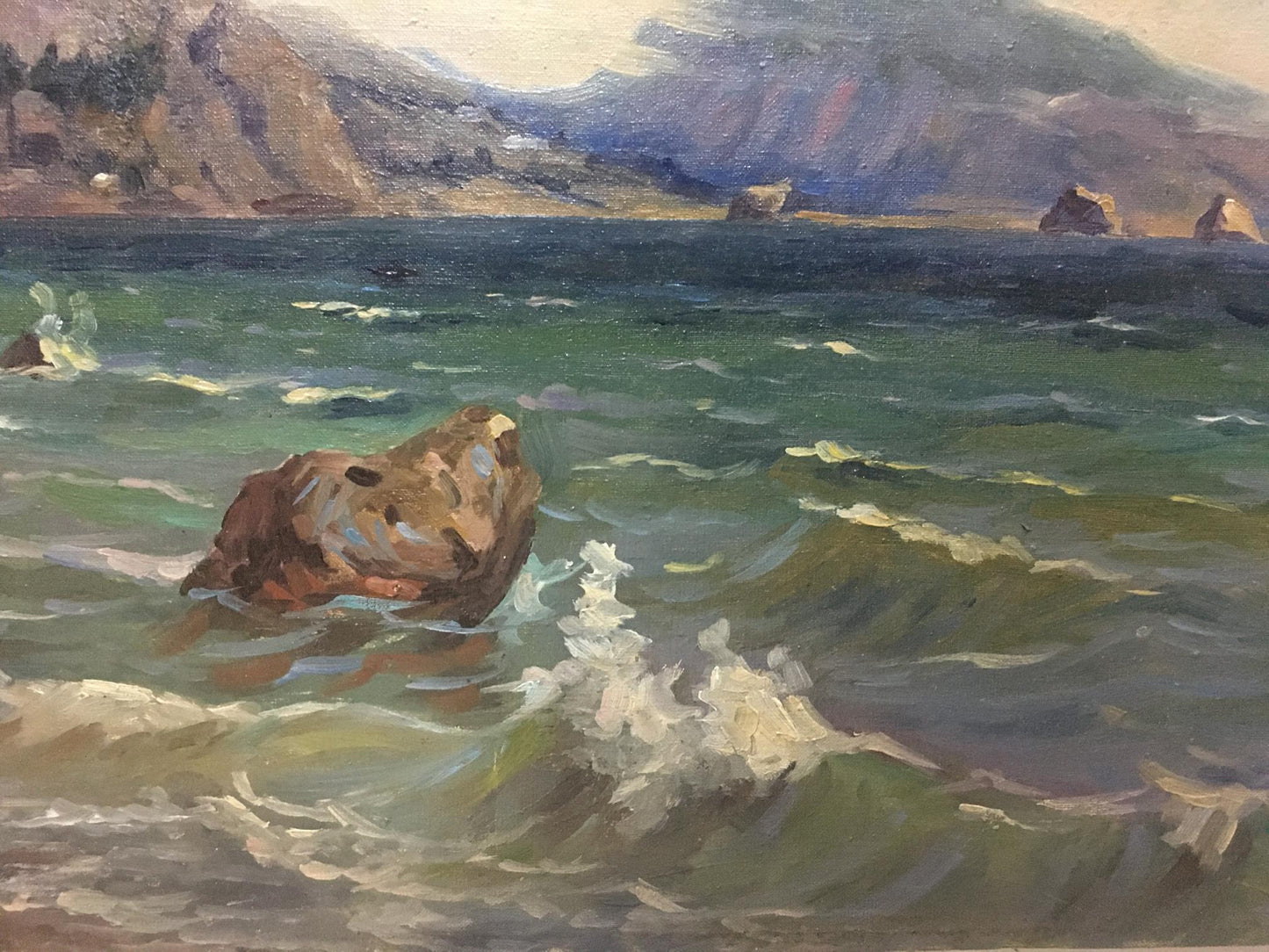 Oil painting Landscape Ferber Victor Alexandrovich