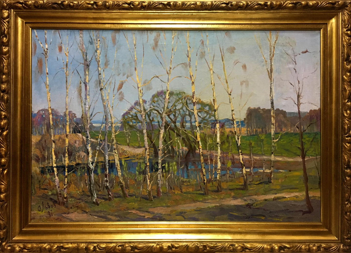 Oil painting Cable L'vov Sergey Sergeyevich