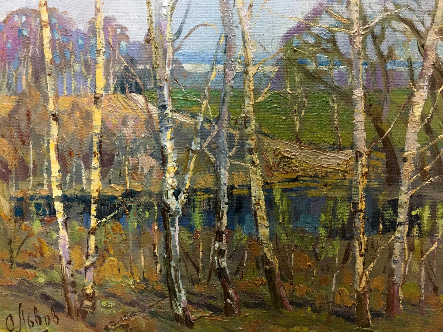 Oil painting Cable L'vov Sergey Sergeyevich