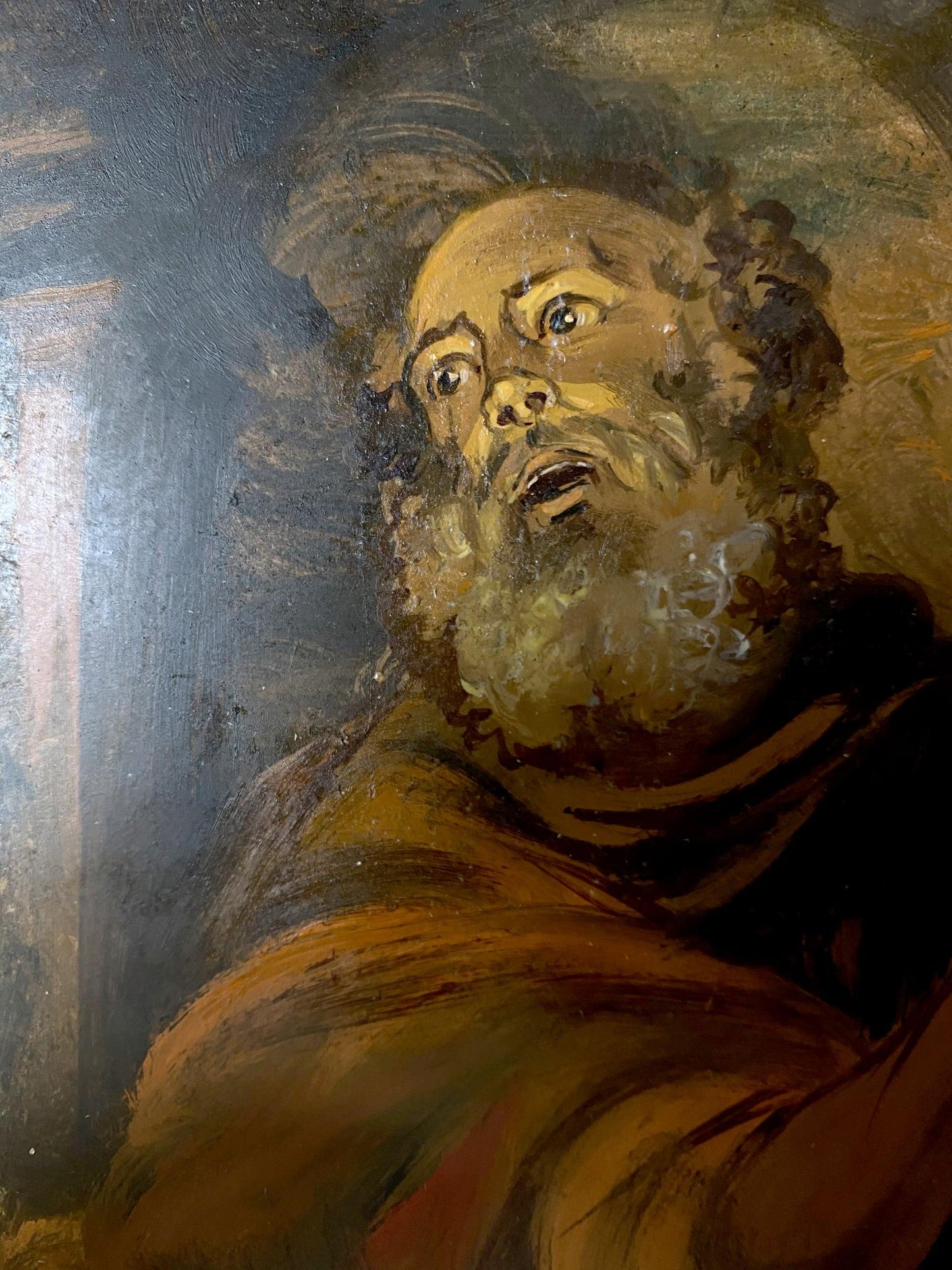 oil painting Oil painting Denial of the Apostle Peter