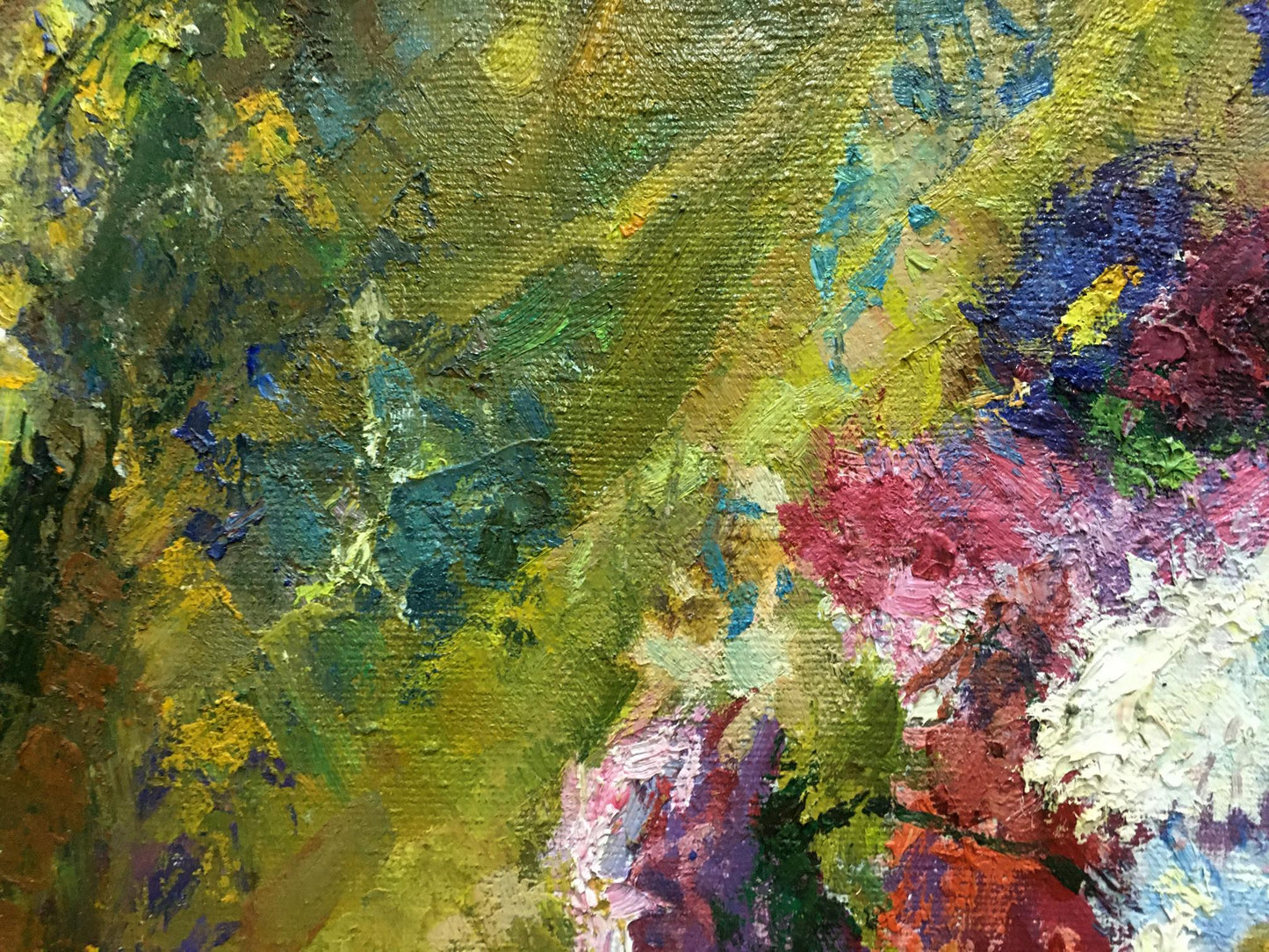 Oil painting Flowers Leonid Zhabinsky
