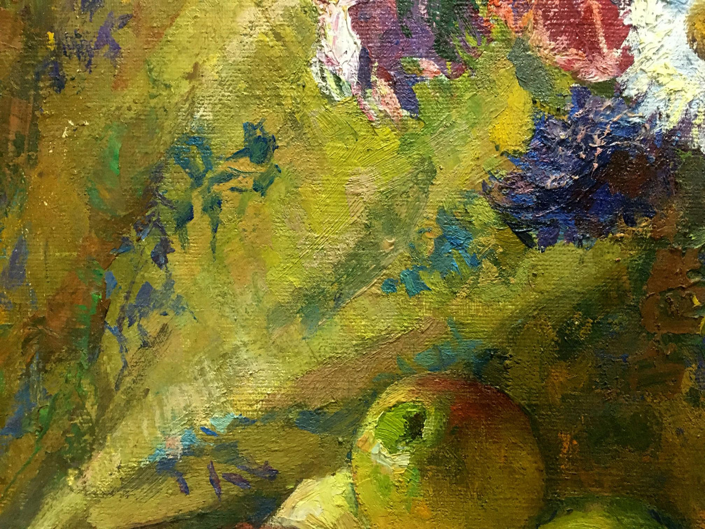Oil painting Flowers Leonid Zhabinsky