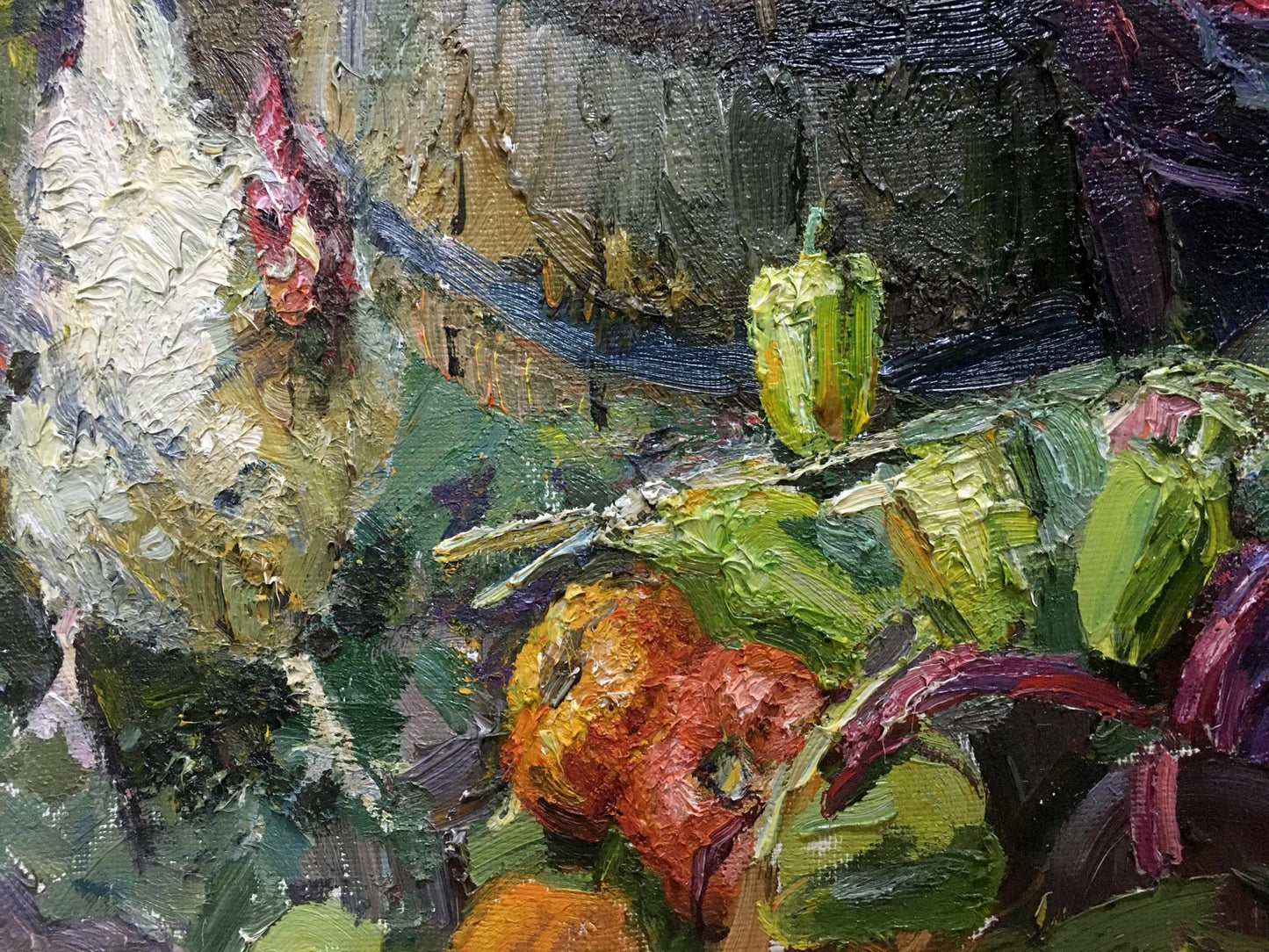 Oil painting Autumn Zhezher Anatoly Mikhailovich
