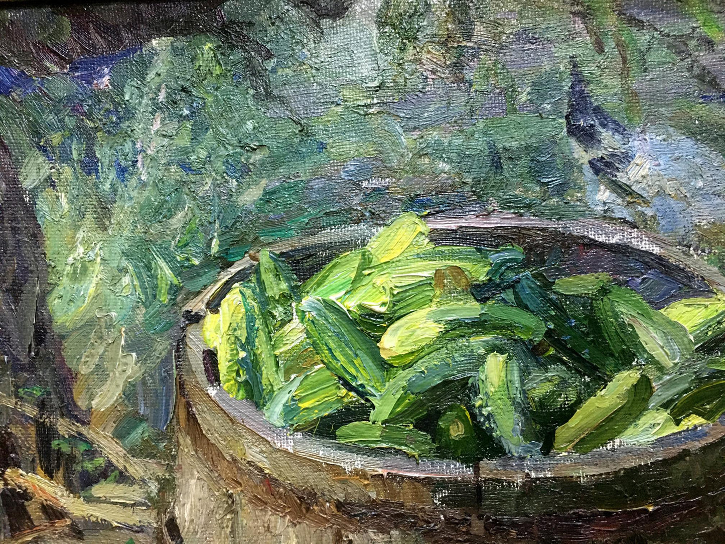 Oil painting Autumn Zhezher Anatoly Mikhailovich