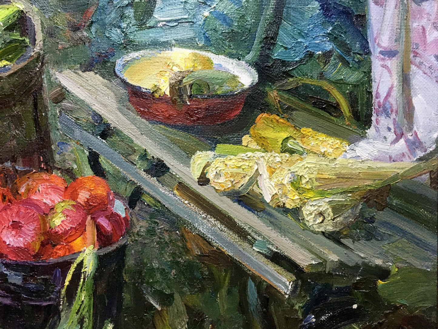 Oil painting Autumn Zhezher Anatoly Mikhailovich