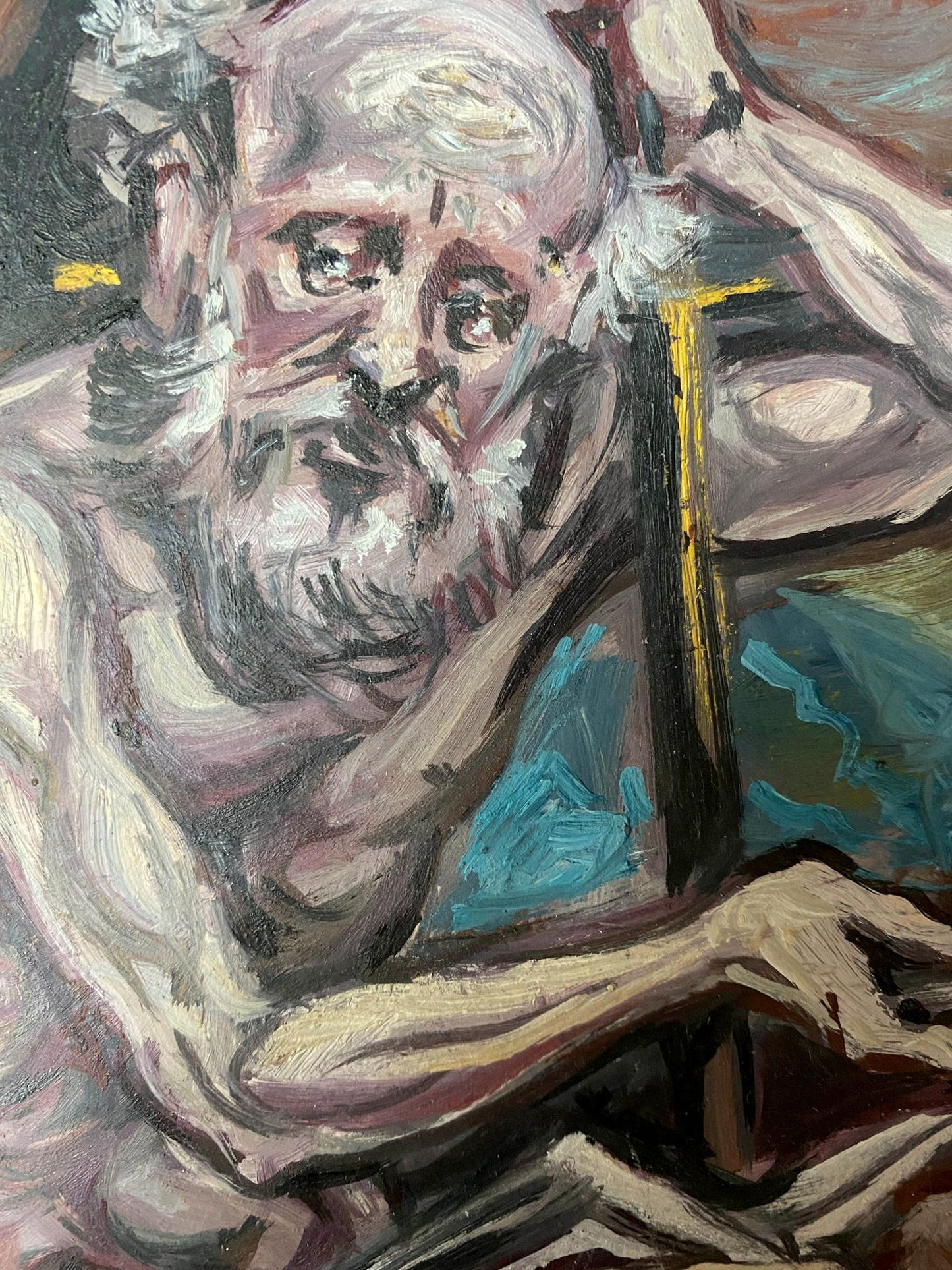 oil portrait man