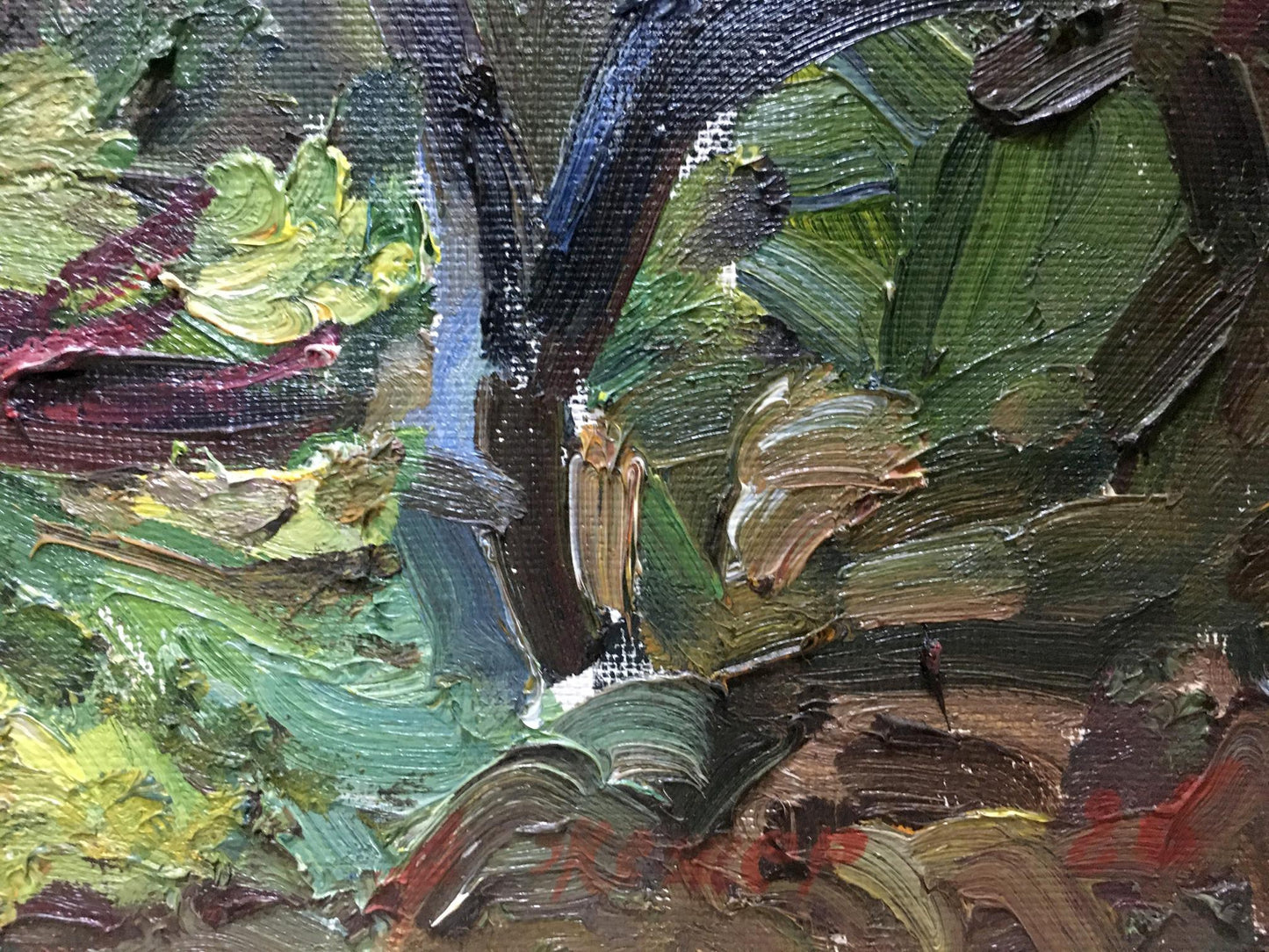 Oil painting Autumn Zhezher Anatoly Mikhailovich