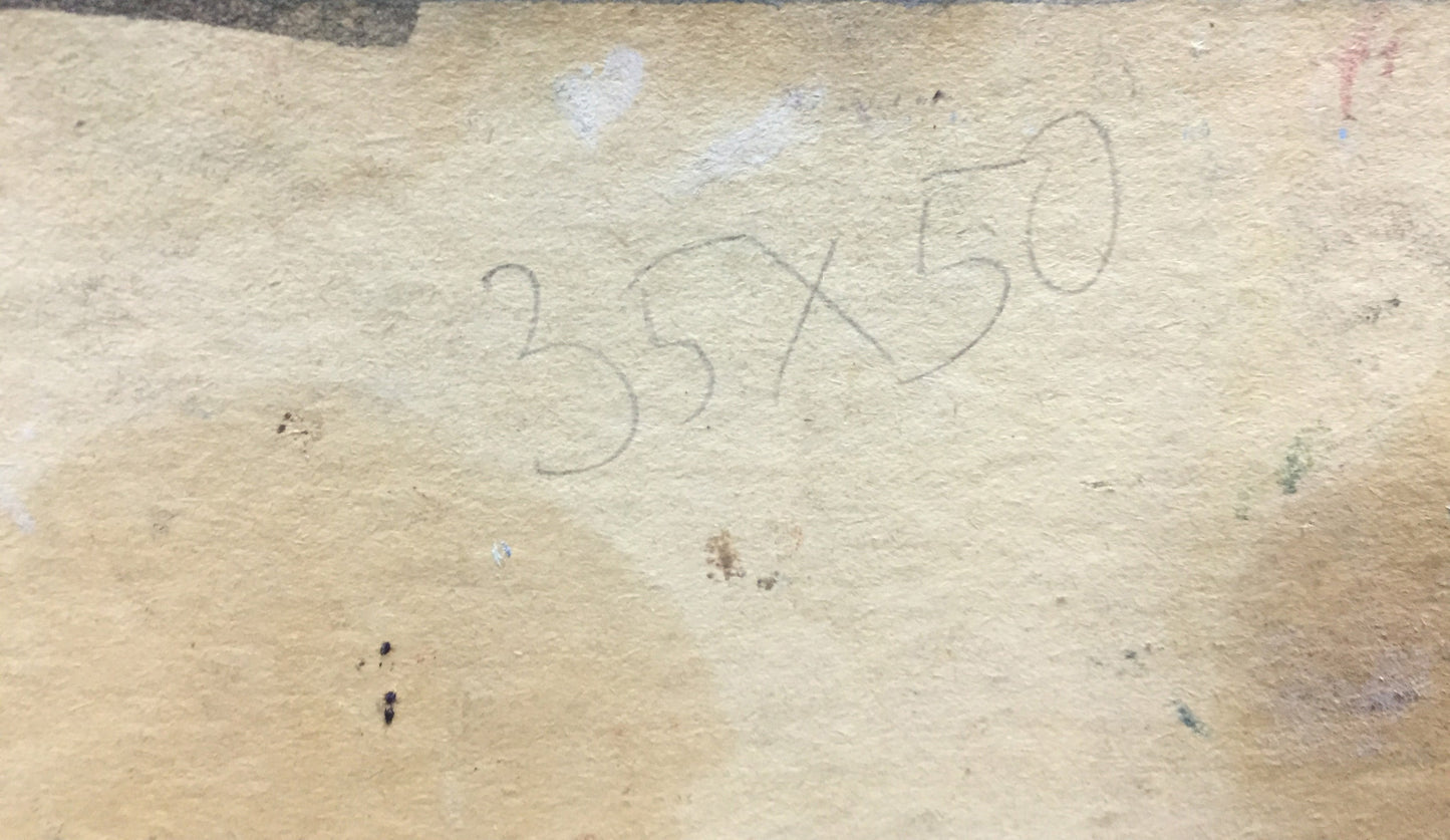 Oil painting Ship port V. Karpin