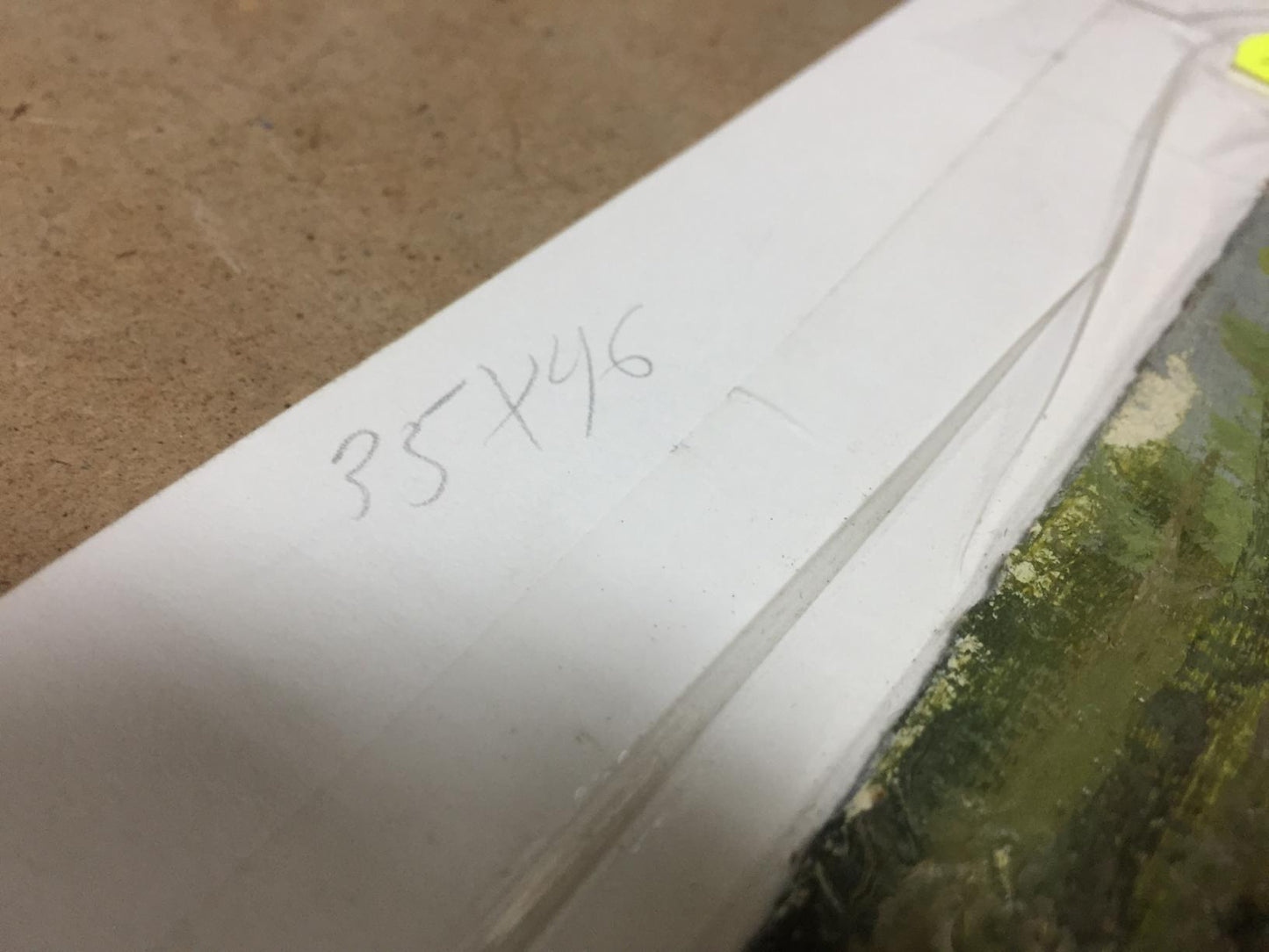 Oil painting Household yard Pidgayko L. S