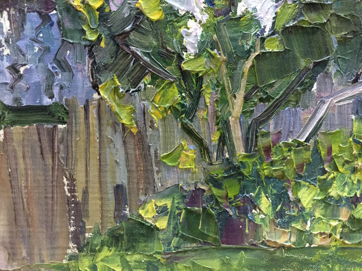 Oil painting Watercourse