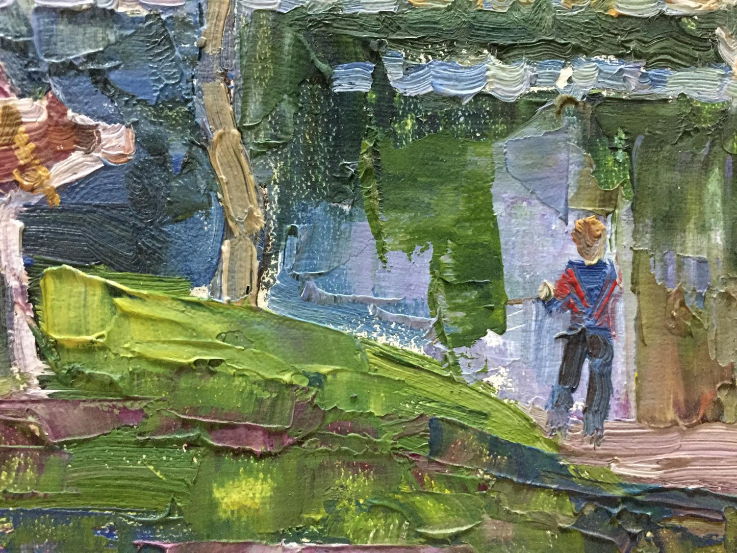 Oil painting Watercourse
