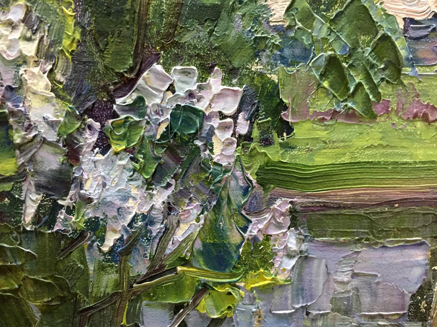 Oil painting Watercourse
