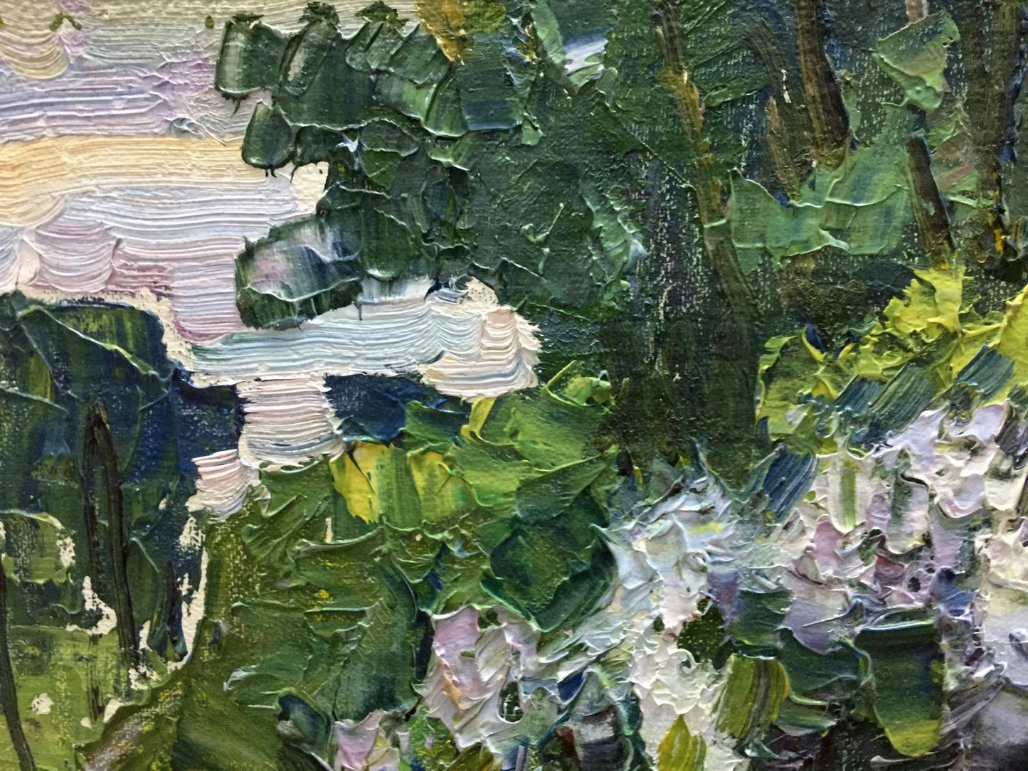 Oil painting Watercourse