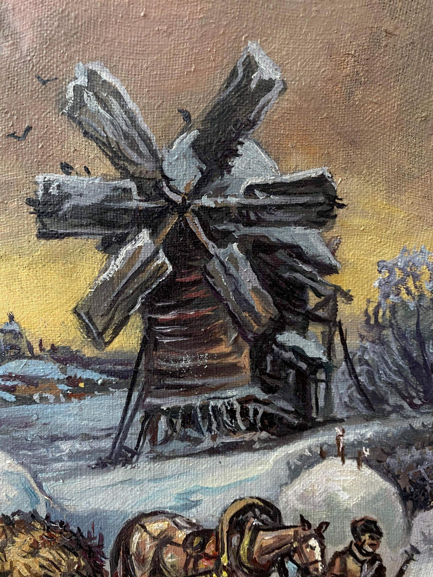 oil village art