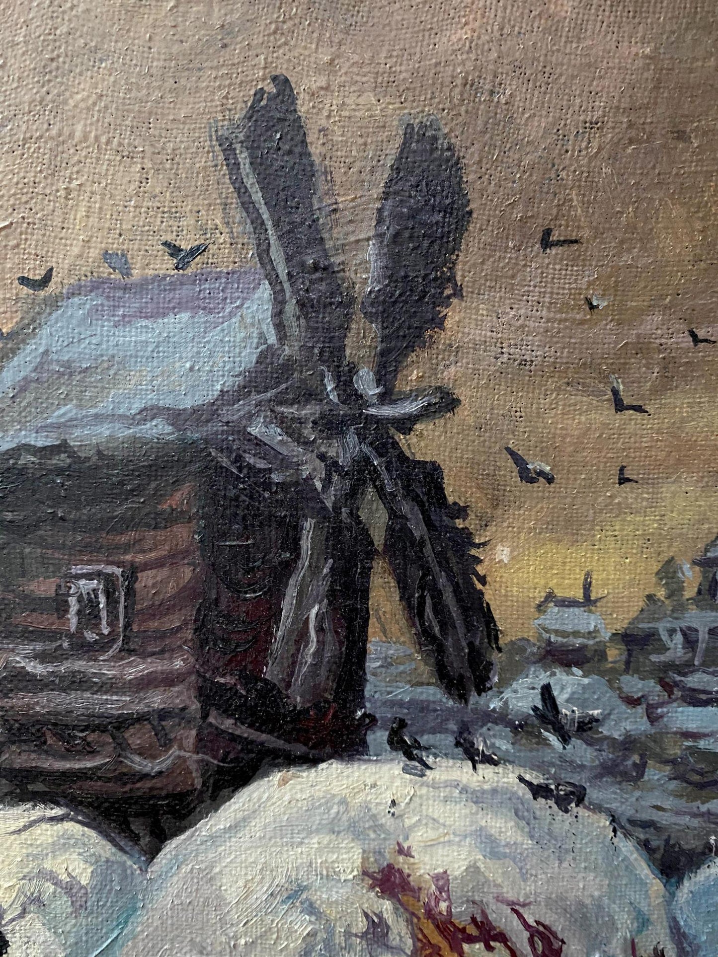 winter painting