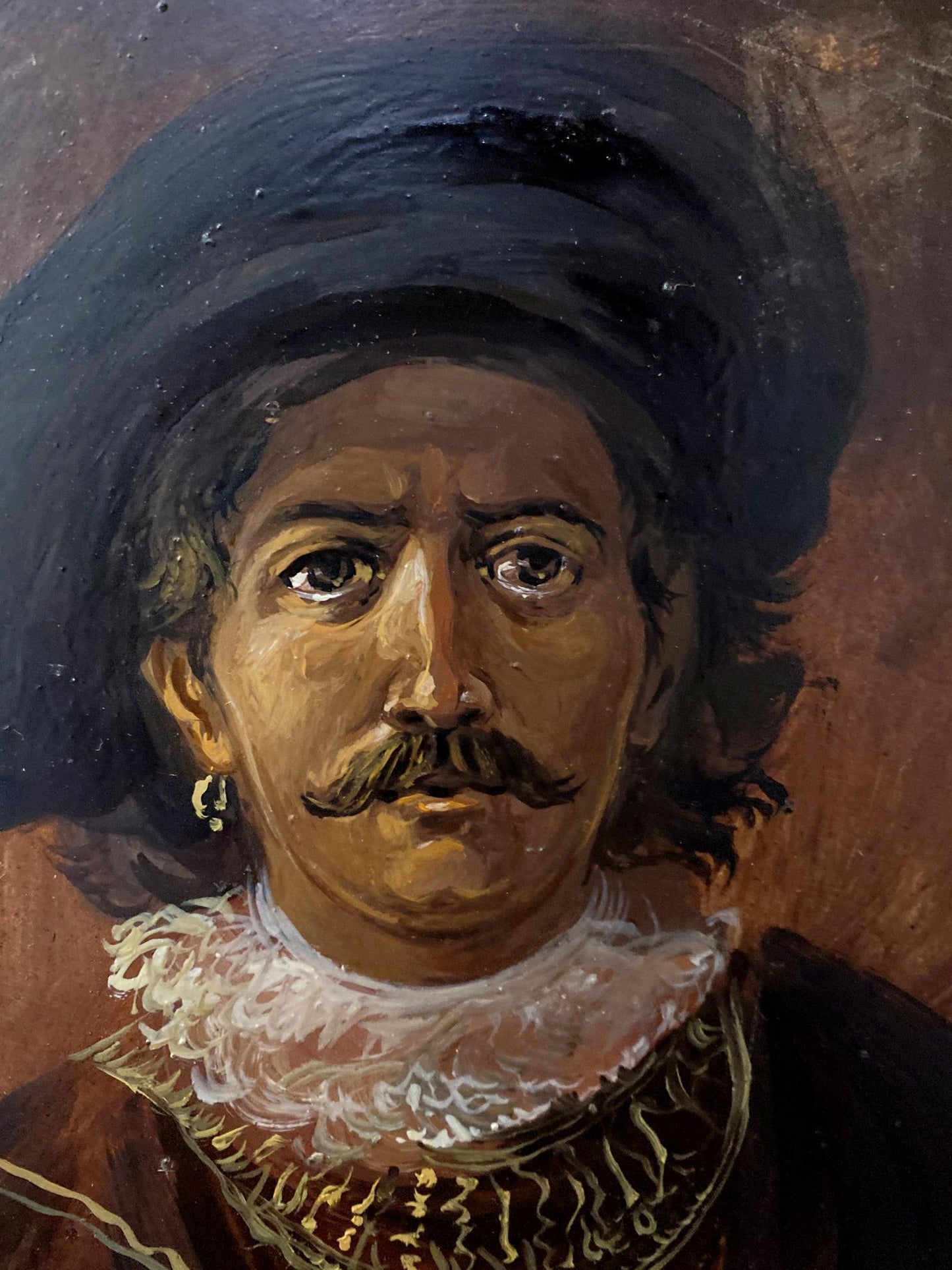 oil portrait man