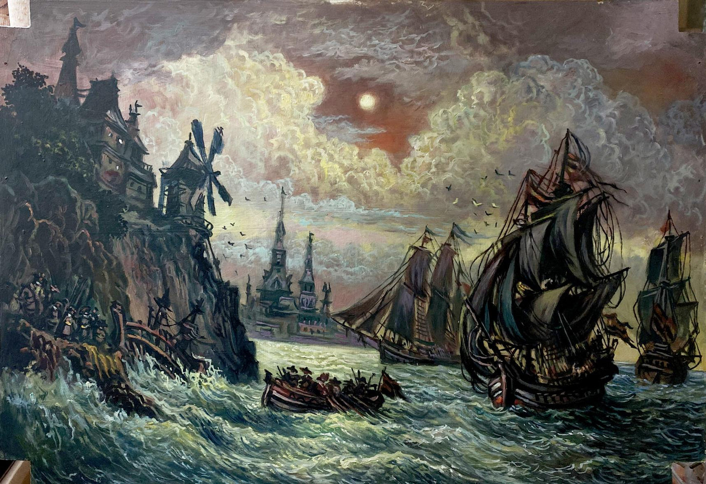 Oil painting Before the storm buy