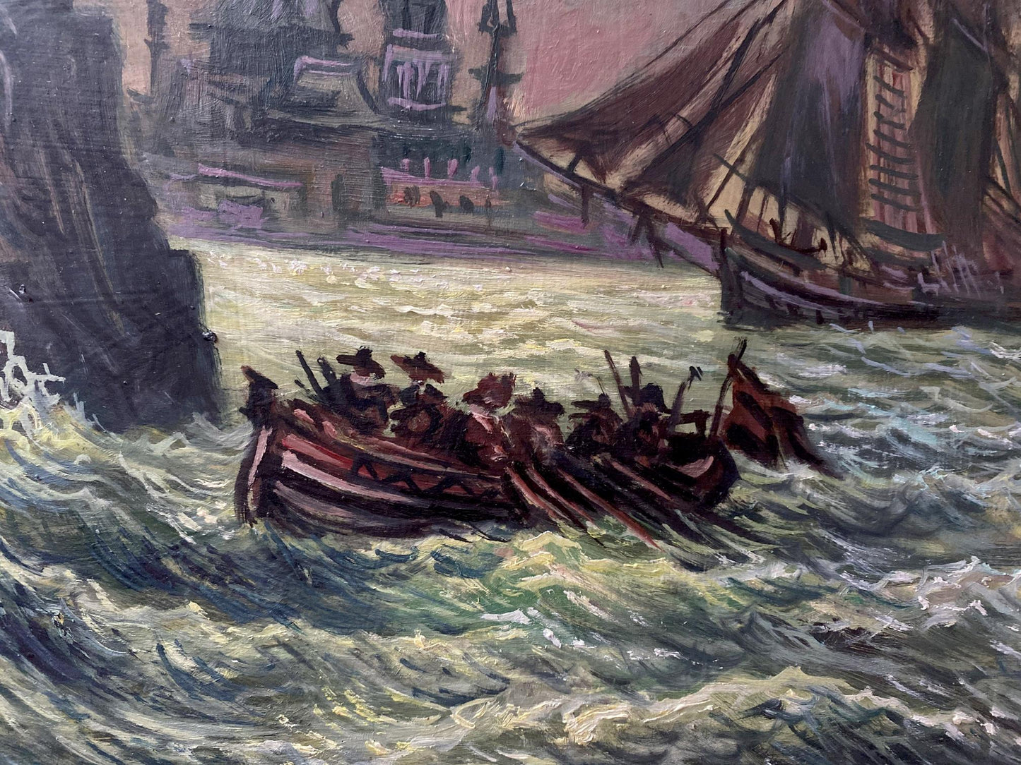 oil seascape painting