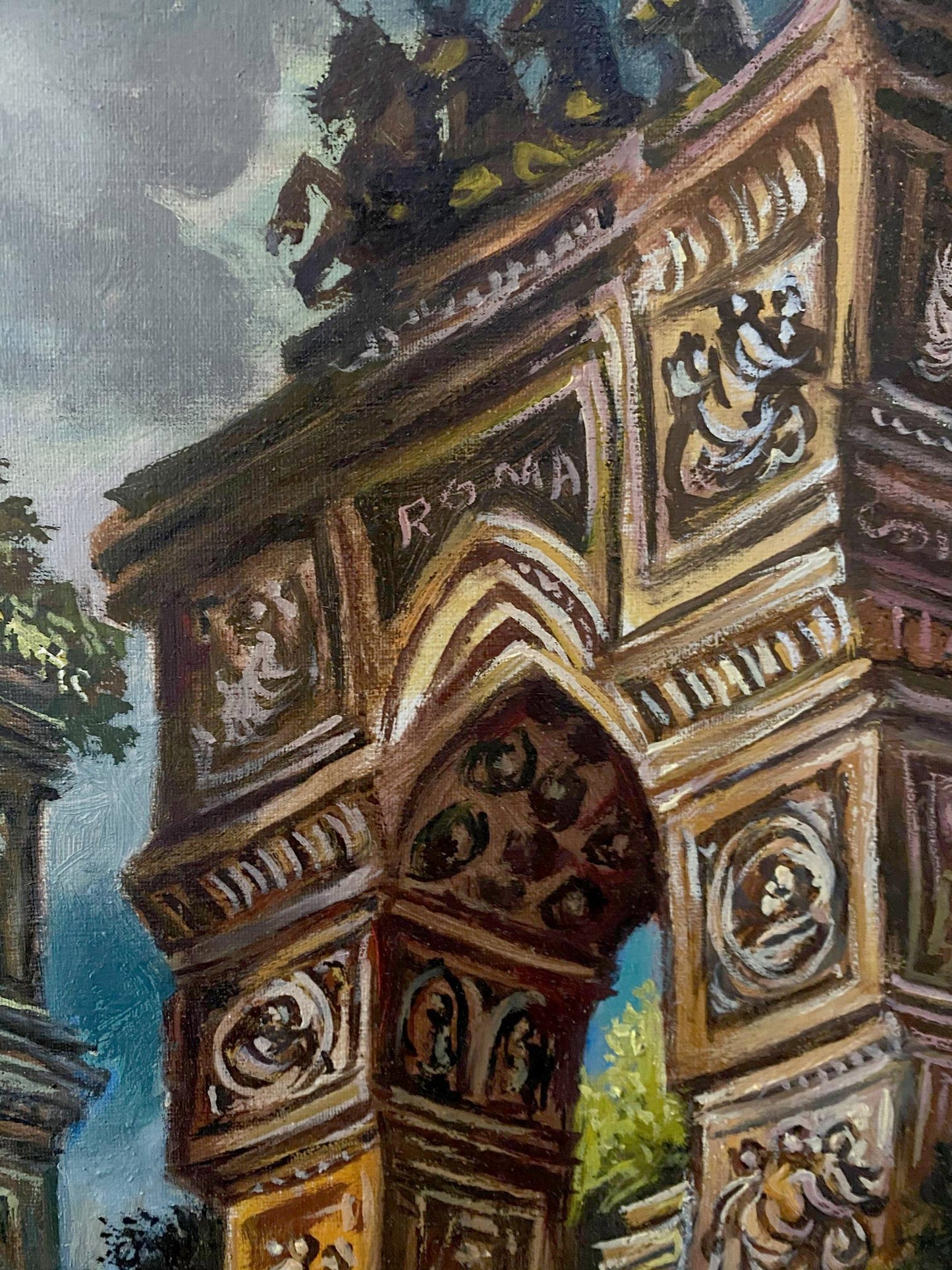 oil In Rome art
