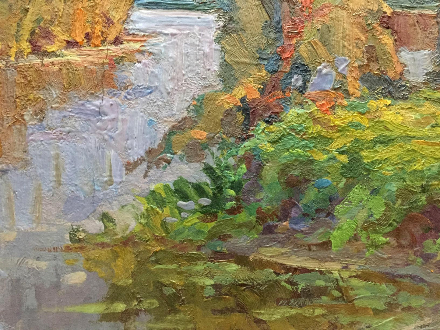 Oil painting Early morning Fomin Anatoly Nikiforovich
