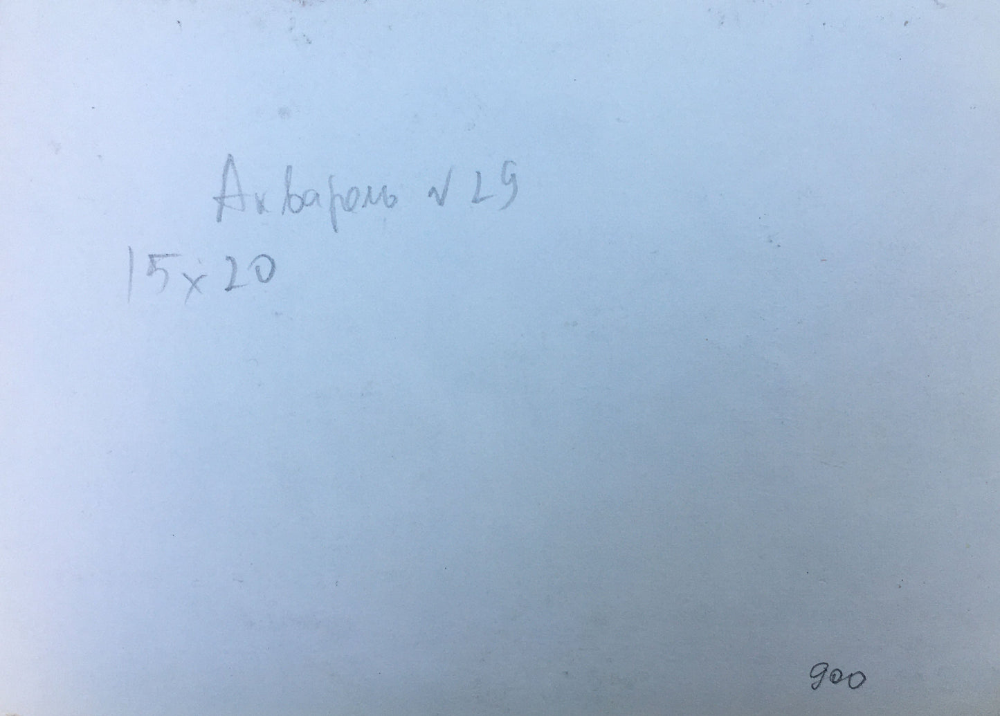 Watercolor painting House view Viktor Mikhailichenko