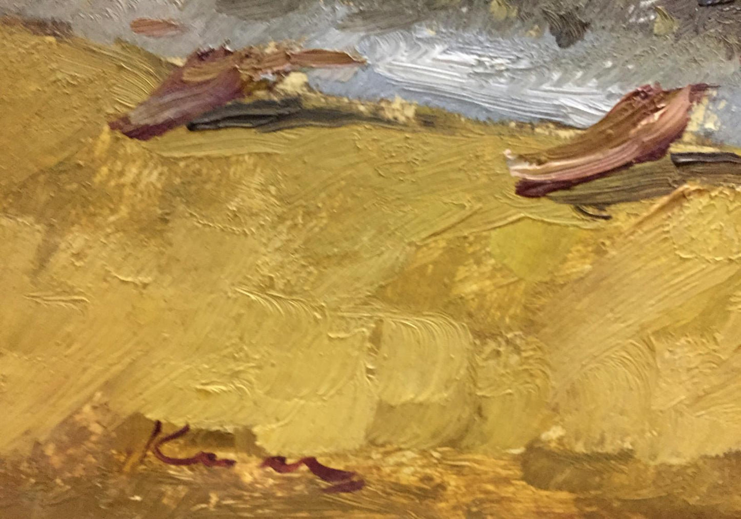 Oil painting "Still Life with Fish" by Adam Zakharovich Katz