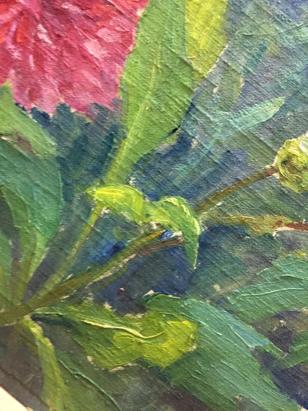 Oil painting Dandelions M. Dintsod