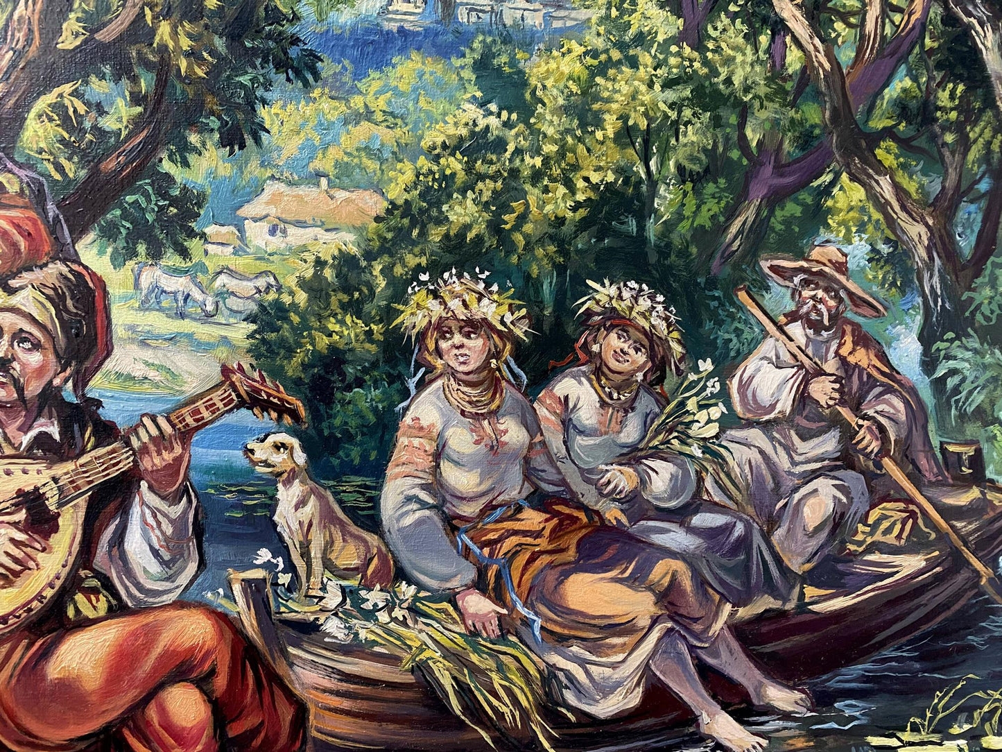 oil nature painting