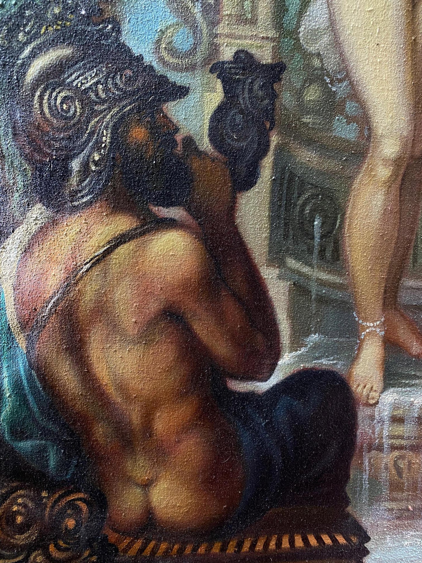 oil portrait art