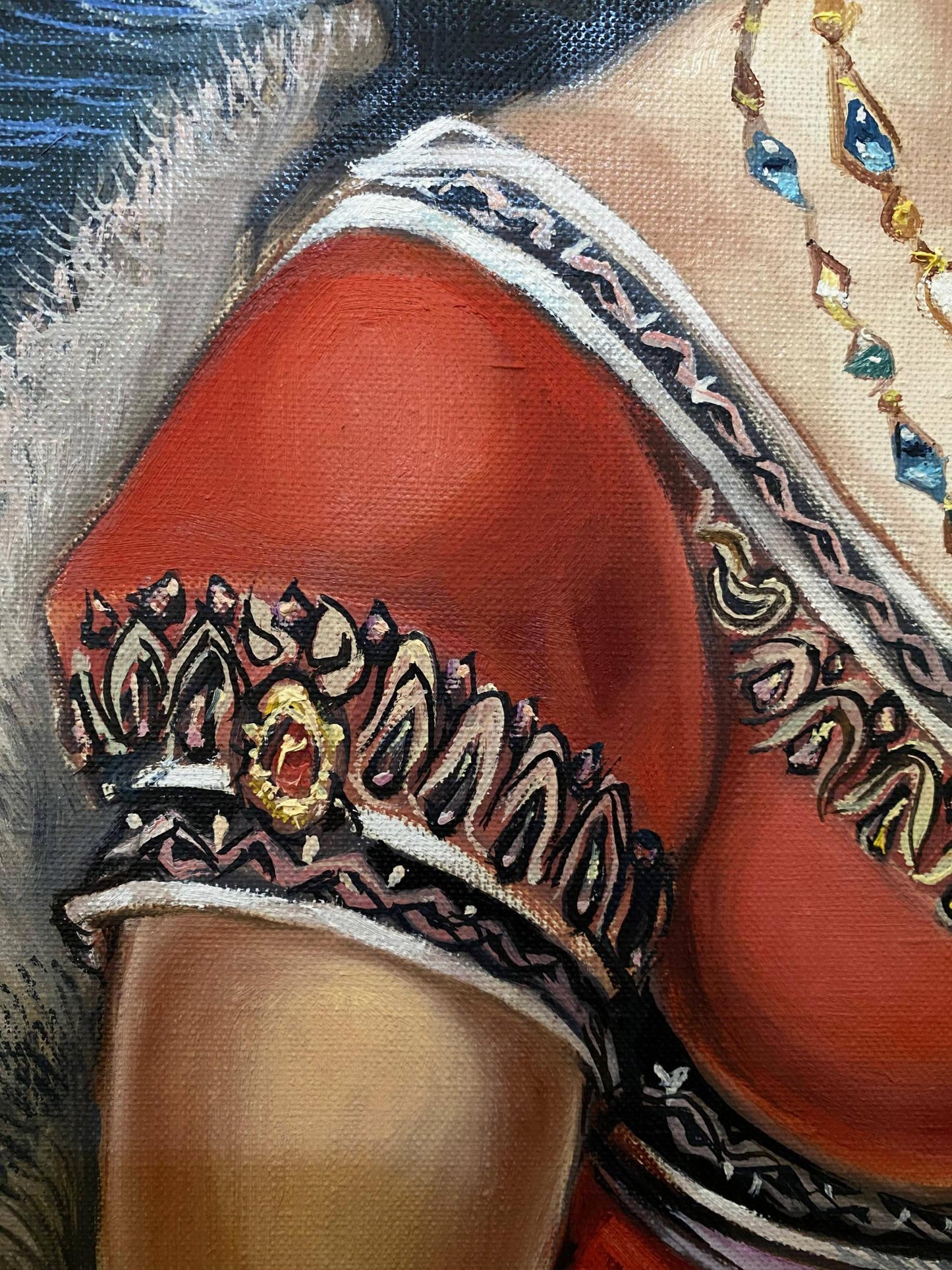 oil portrait art