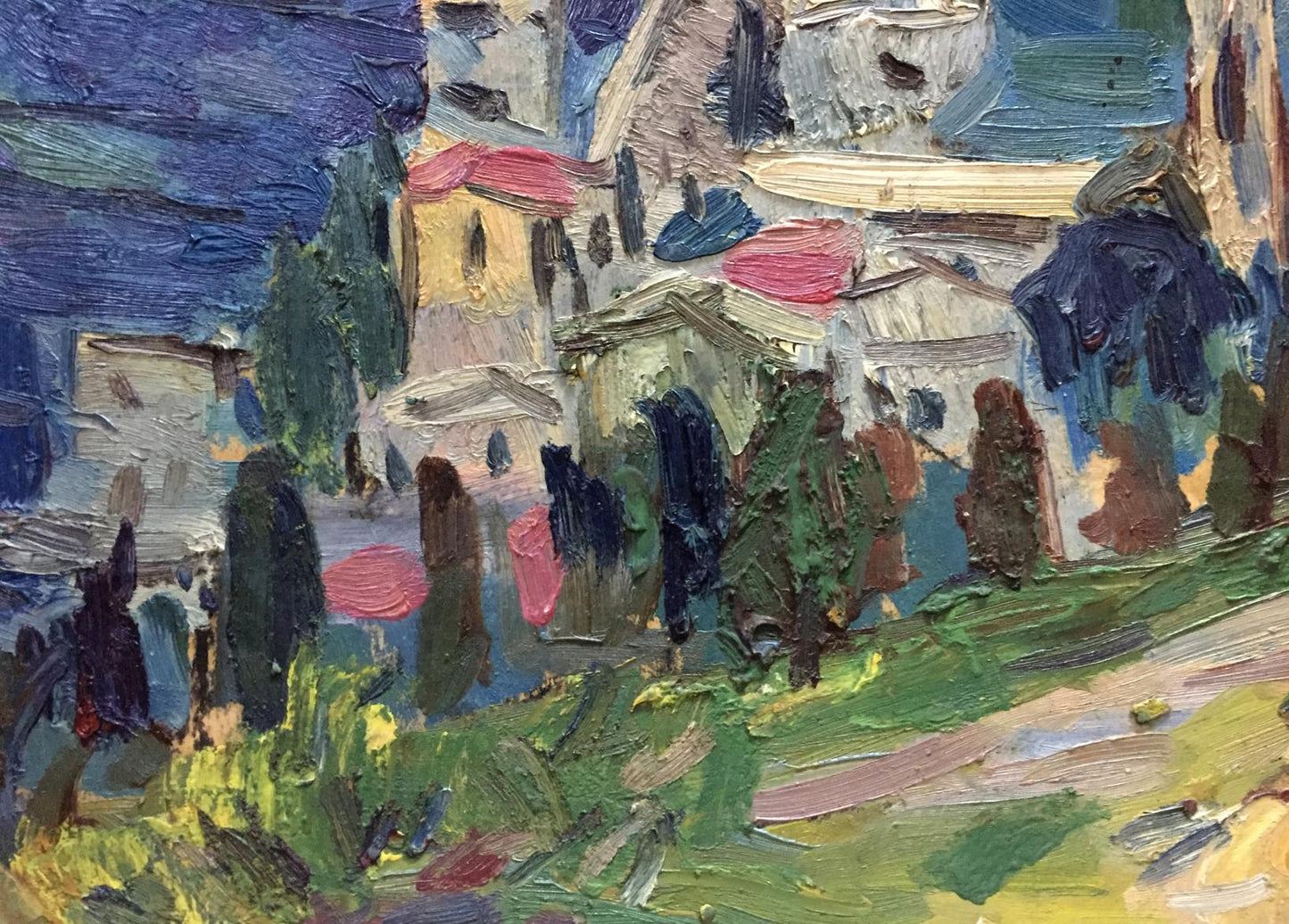 Oil painting Off the coast Karelin Vyacheslav Dmitrievich