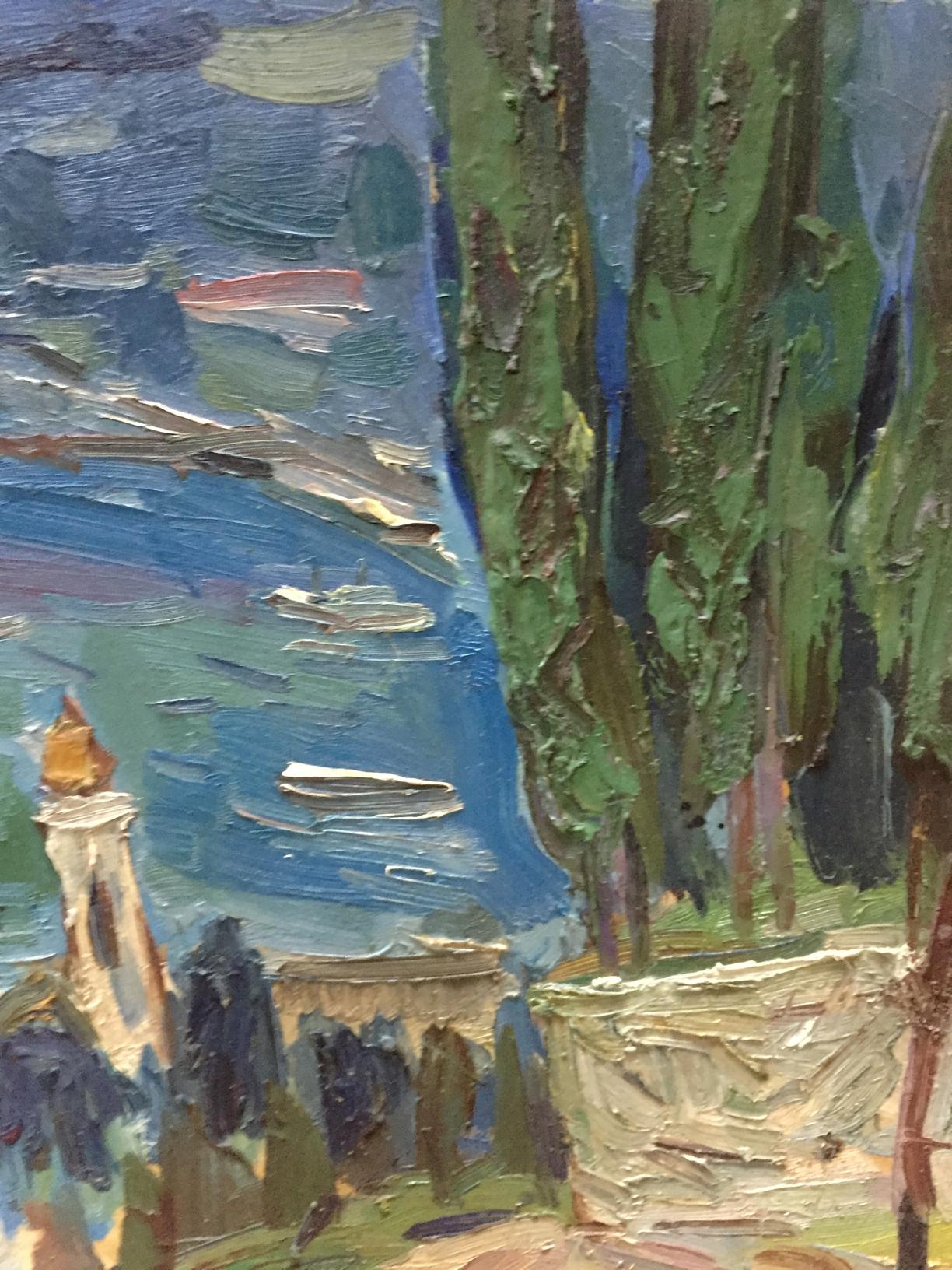 Oil painting Off the coast Karelin Vyacheslav Dmitrievich