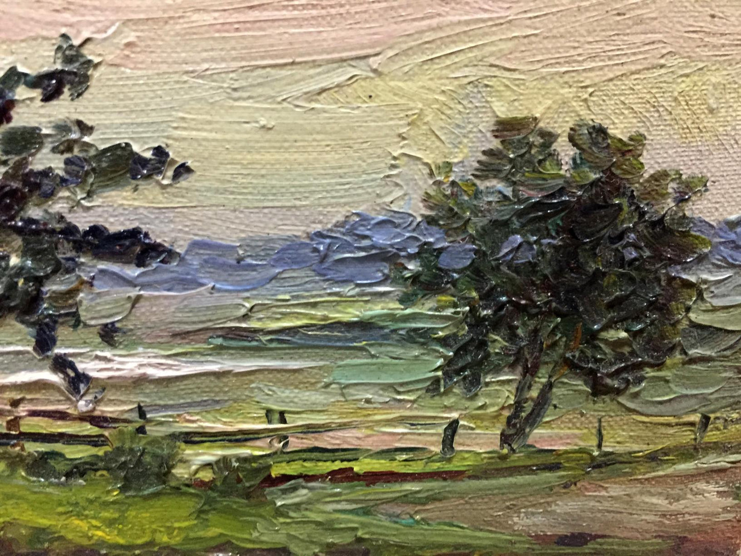 Oil painting Morning Lednev Dmitry