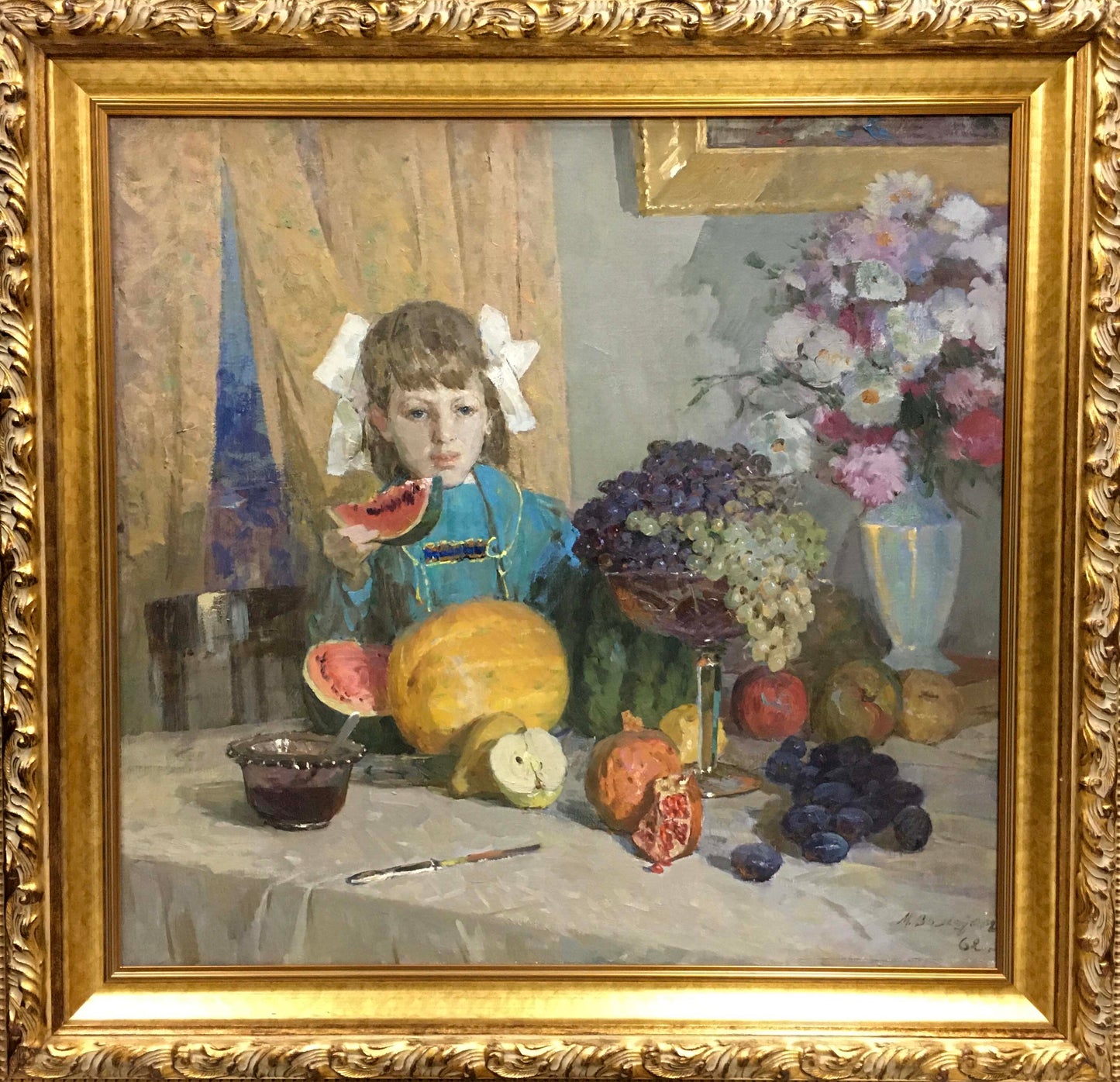 Oil painting Gifts of Autumn Wolstein Moses Lvovich