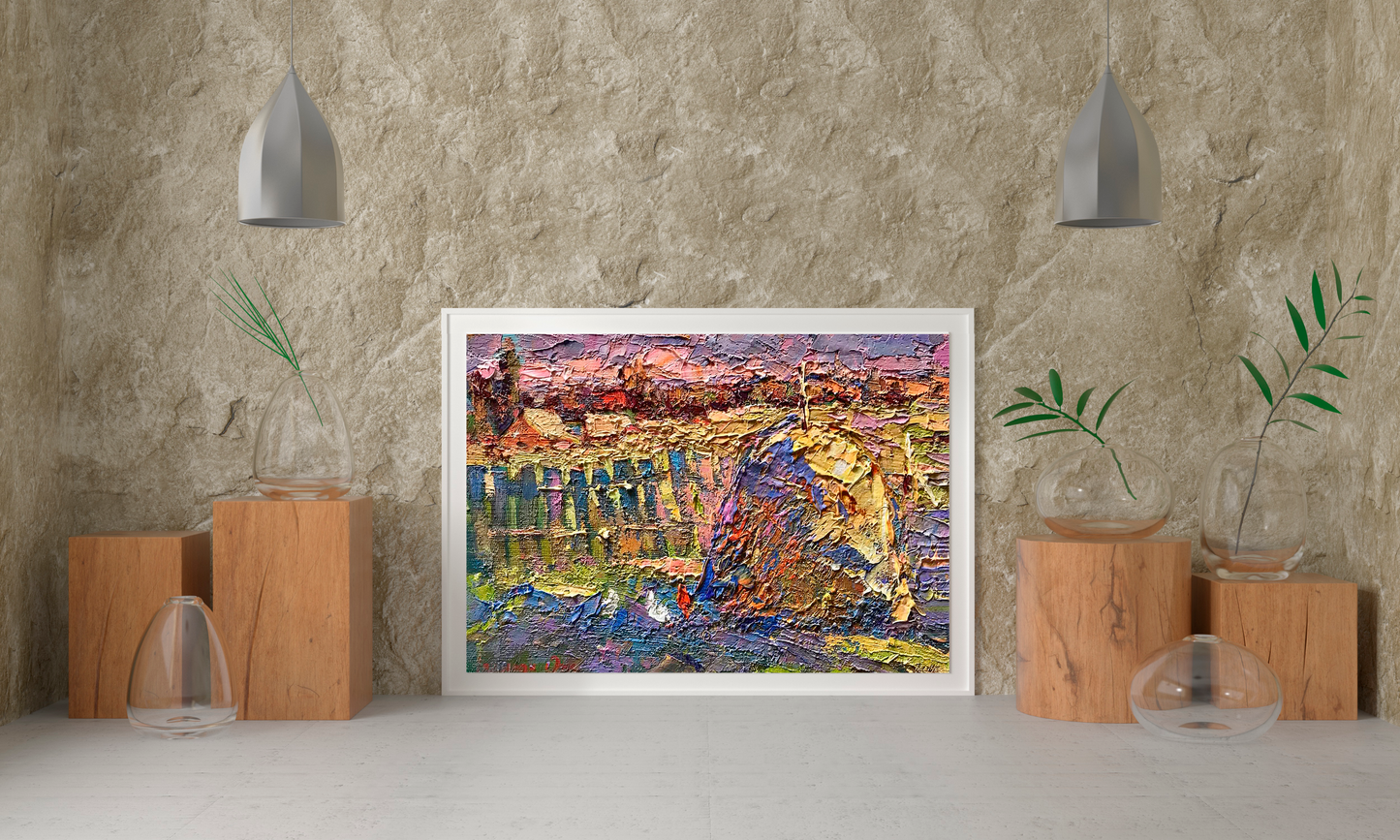 Village landscape