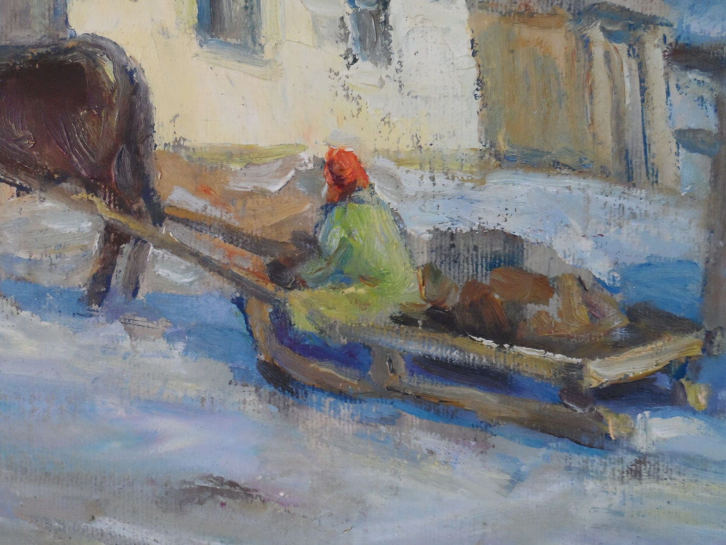 Oil painting Spring