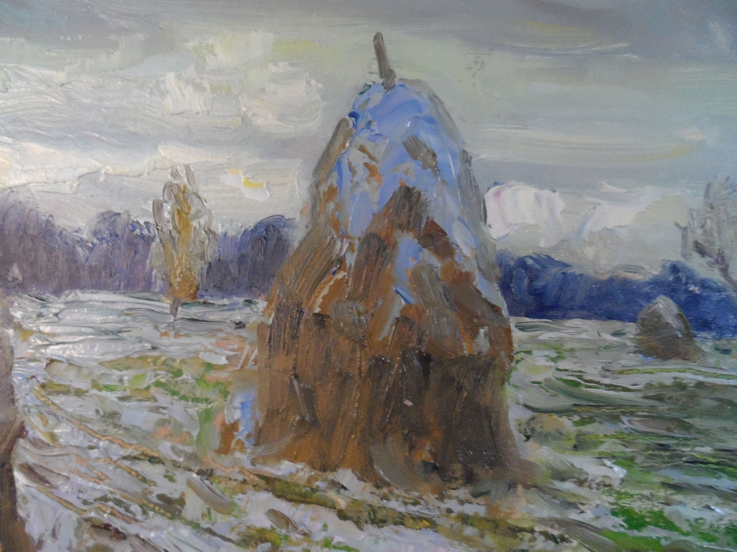 Oil painting Stacks