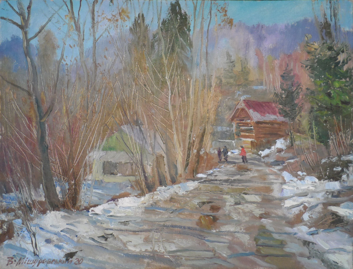 Oil painting February