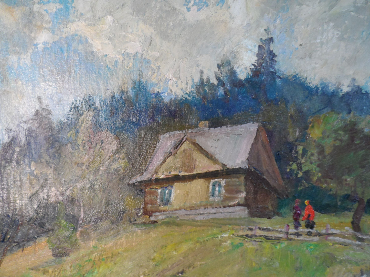 Exploring Carpathian Beauty: V. V. Mishurovsky's Oil Artistry