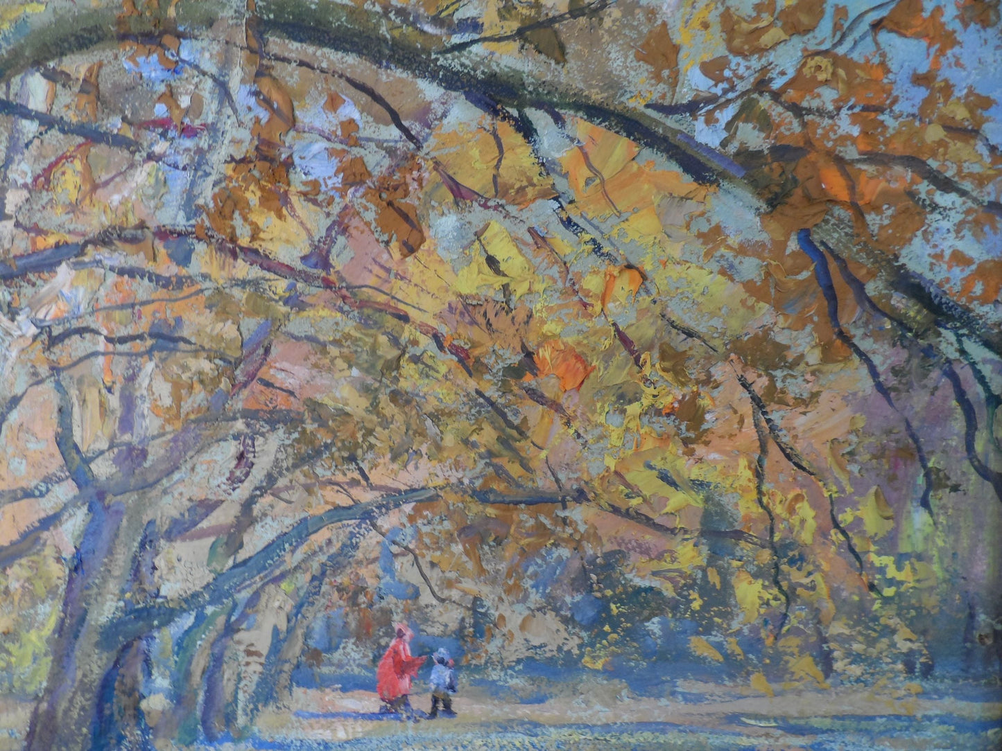 Oil Painting Autumn Nature Landscape