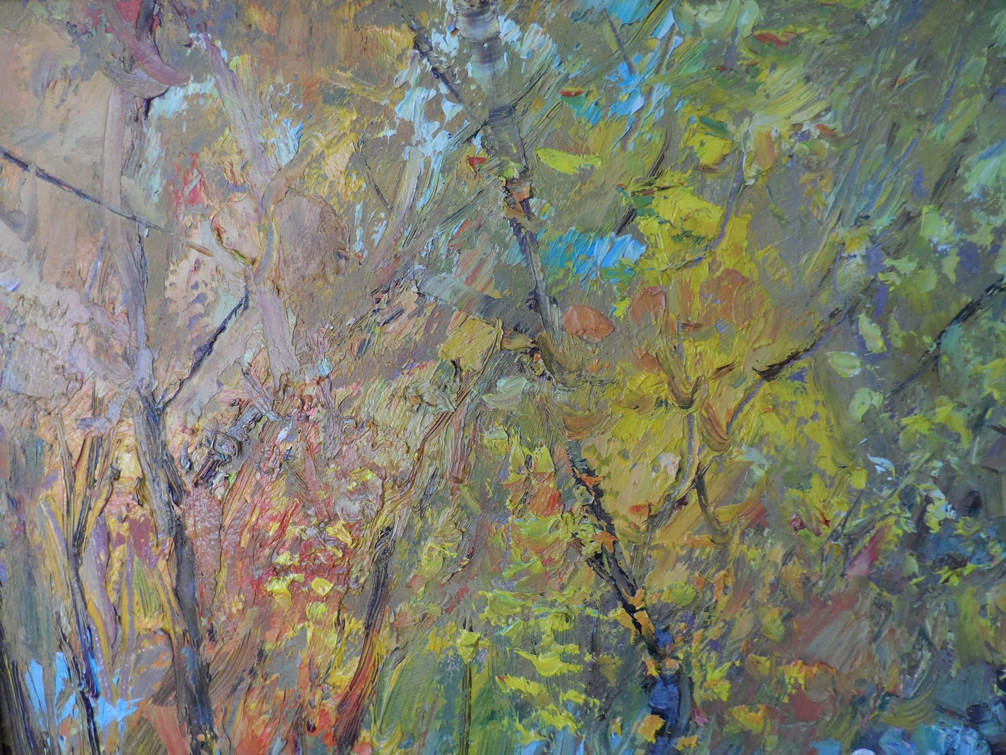 Oil Painting Autumn Nature Landscape