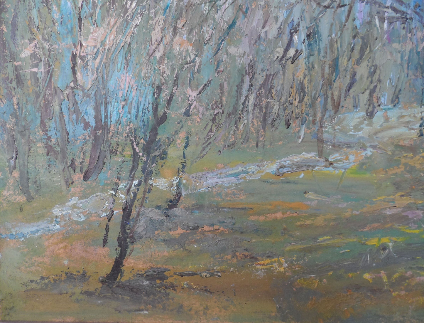 Oil Painting Autumn Nature Landscape