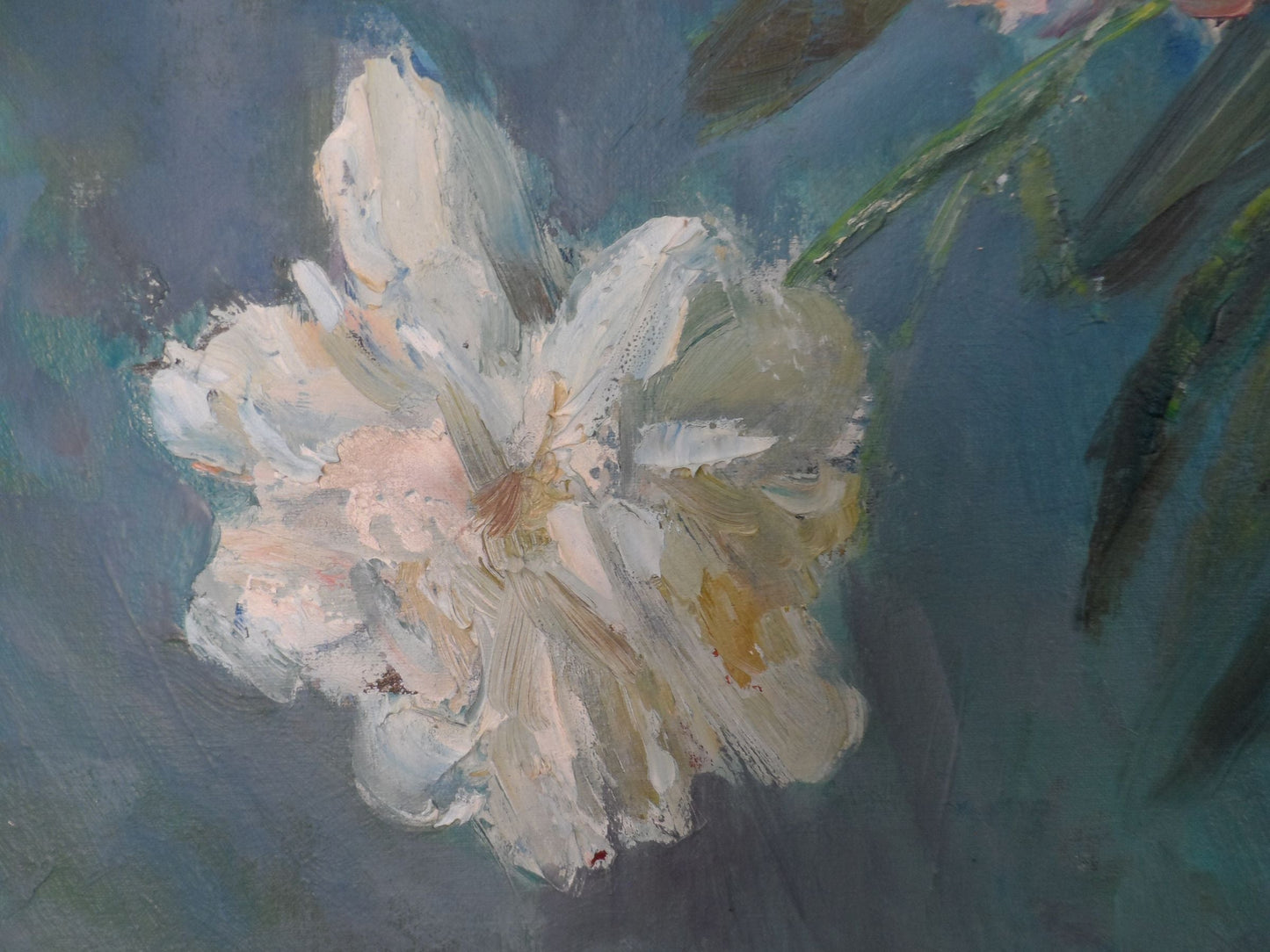 Oil painting Peonies