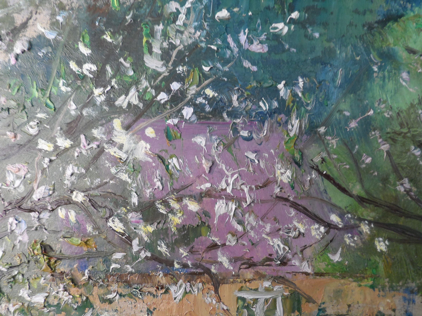 V. V. Mishurovsky's interpretation of "Spring Beehives" in oil