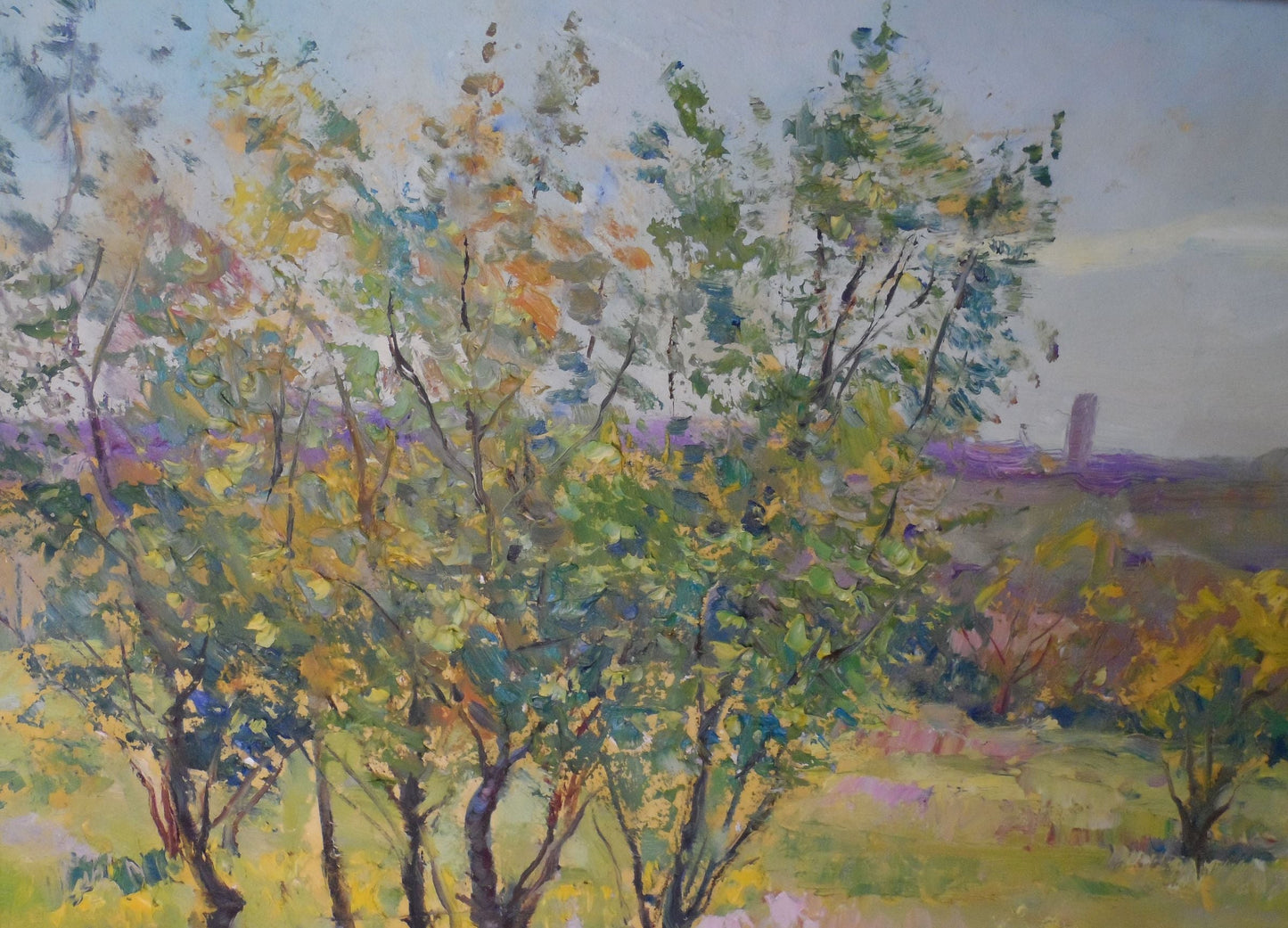Oil painting Spring