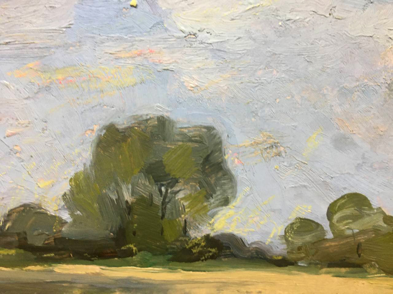 Oil painting Sunny summer day Bloshenko Anatoly Mikhailovich